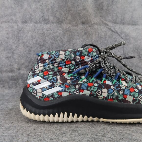 Adidas Shoes Mens 7.5 Sneakers Basketball Dame 4 Camp Athletic Active Mid Print main image 10
